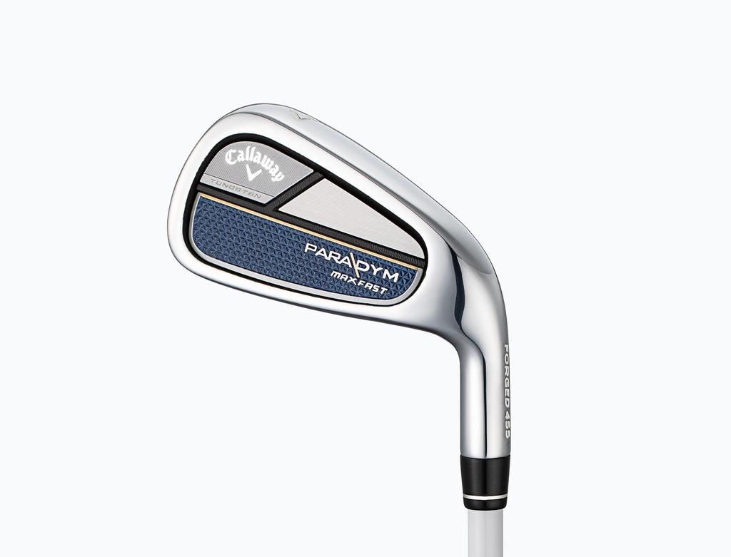 Callaway Sada pravých želez PARADYM MAX FAST IRONS (Sada 5 (#7-#9,PW,JZ) ELDIO 40 pro Callaway L Carbon) Dámy