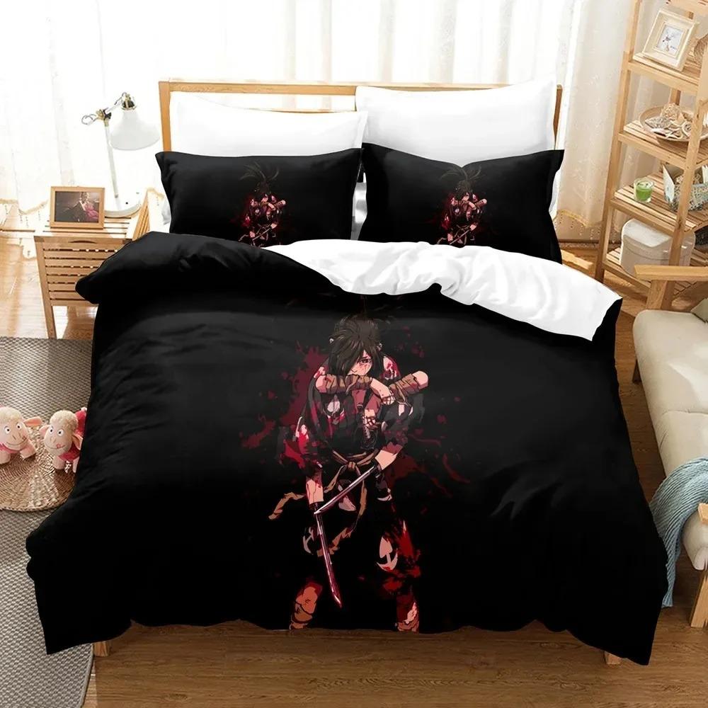 Dororo Bedding Set Anime Twin Full Queen King Size With Pillowcases Bedroom Decor Home Textiles Gift