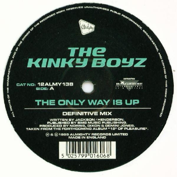 

12inch Record KINKY BOYZ The Only Way Is Up 5025799016068 1999 UK Dance Electronica Used