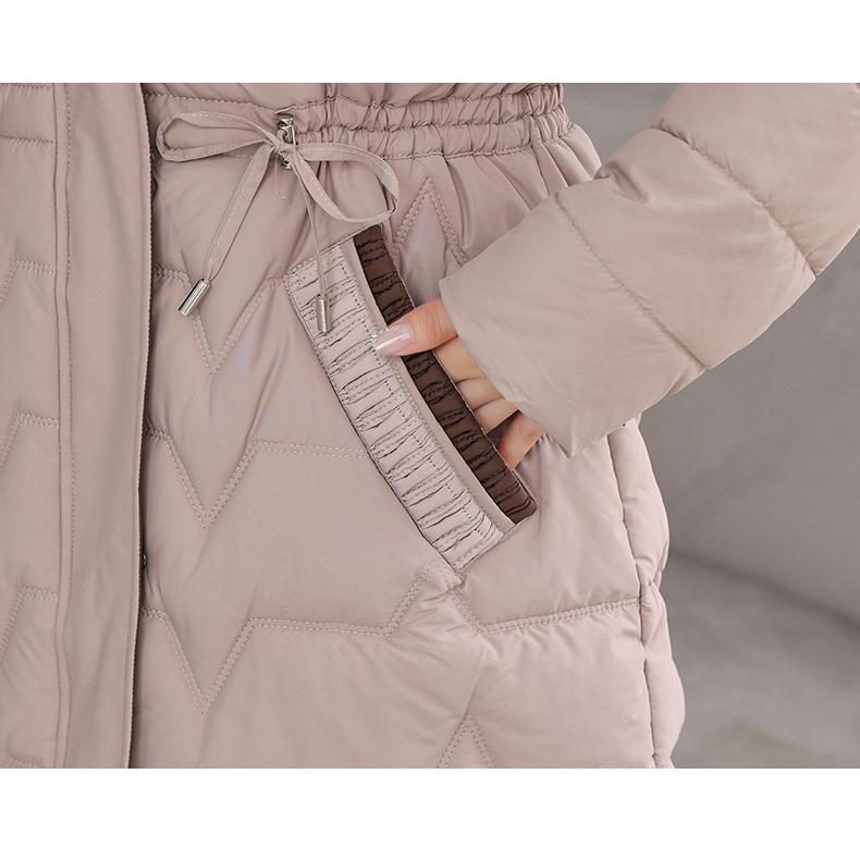 Women Jacket Coats Long Parkas Down Hooded Overcoat Winter Thick Warm Jackets Windproof Casual Student Coat