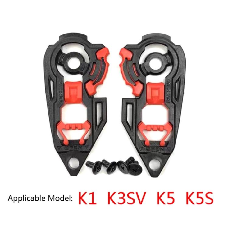 Helmet Visor Gear Plate Fit for K3 K4 K1 K3SV K5