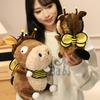 Little Plush Donkey Toy Cute And Adorable Bee Donkey Doll Stuffed Gift Animal