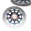 Universelle Motorrad CNC Aluminium 3 Löcher 260 *70mm Schwimmende Scheibenbremsscheibe für Yamaha BWS WISP Motorrad