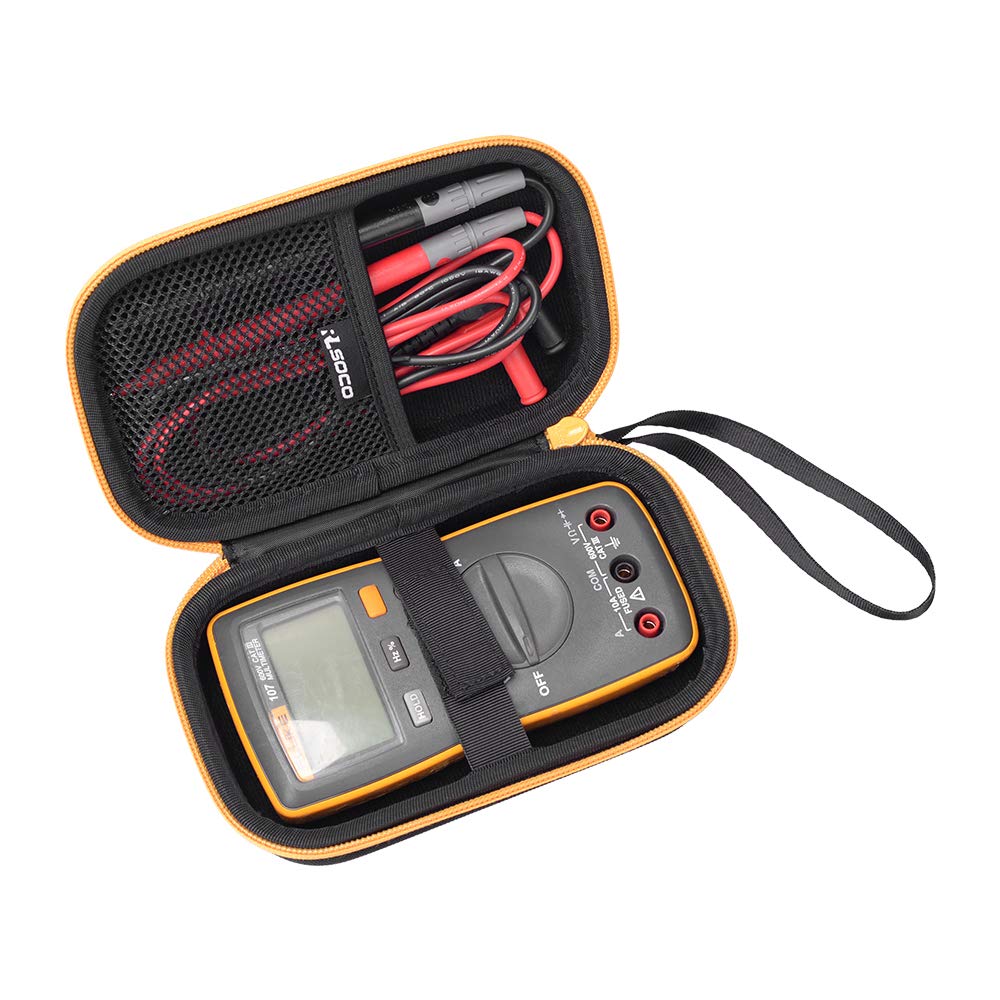 

RLSOCO Multimeter Storage Case Compatible with HIOKI Digital Multimeter Fluke and KAIWEETS Tester Digital Multimeter 4000 Count