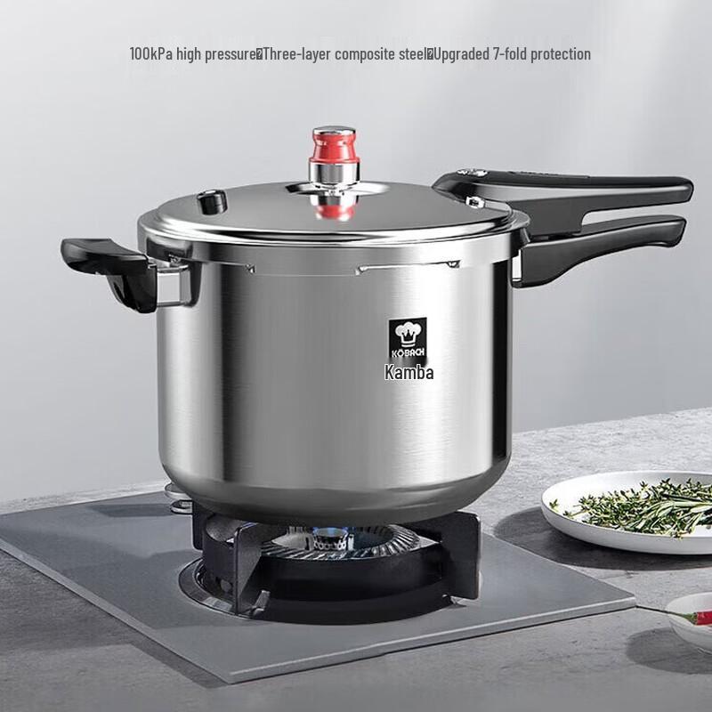 KOBACH 304 Stainless Steel 6L Pressure Cooker