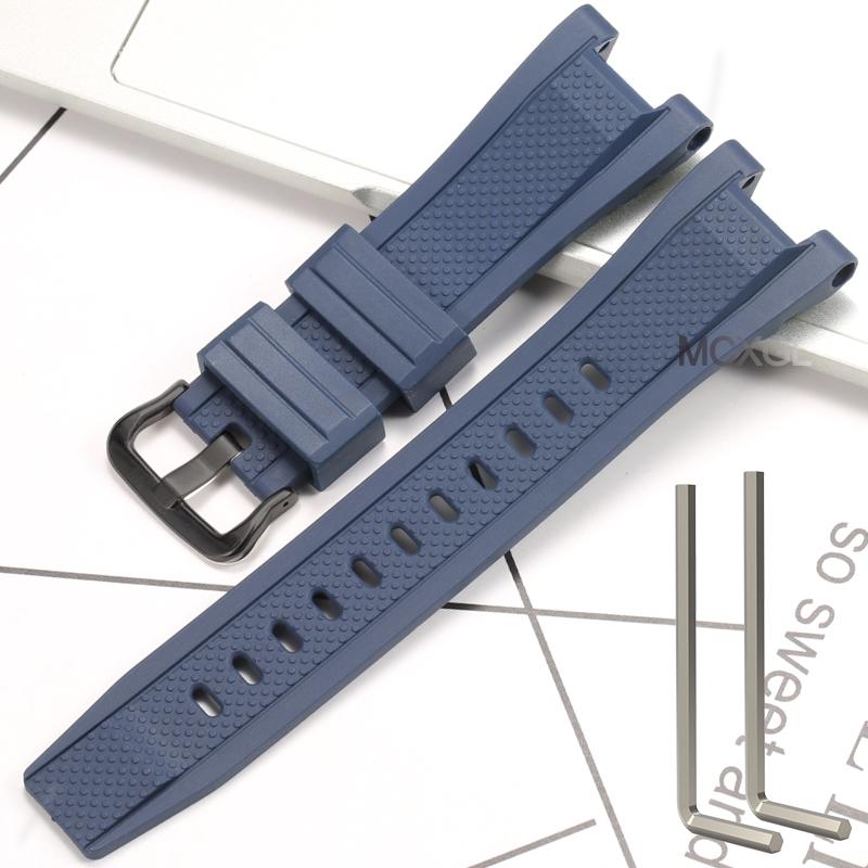 Silicone Rubber Watchband For Casio G-SHOCK GST Series GST-W300 210 400G S130 S110 S330 B100 Watch Band Sports Strap Bracelet