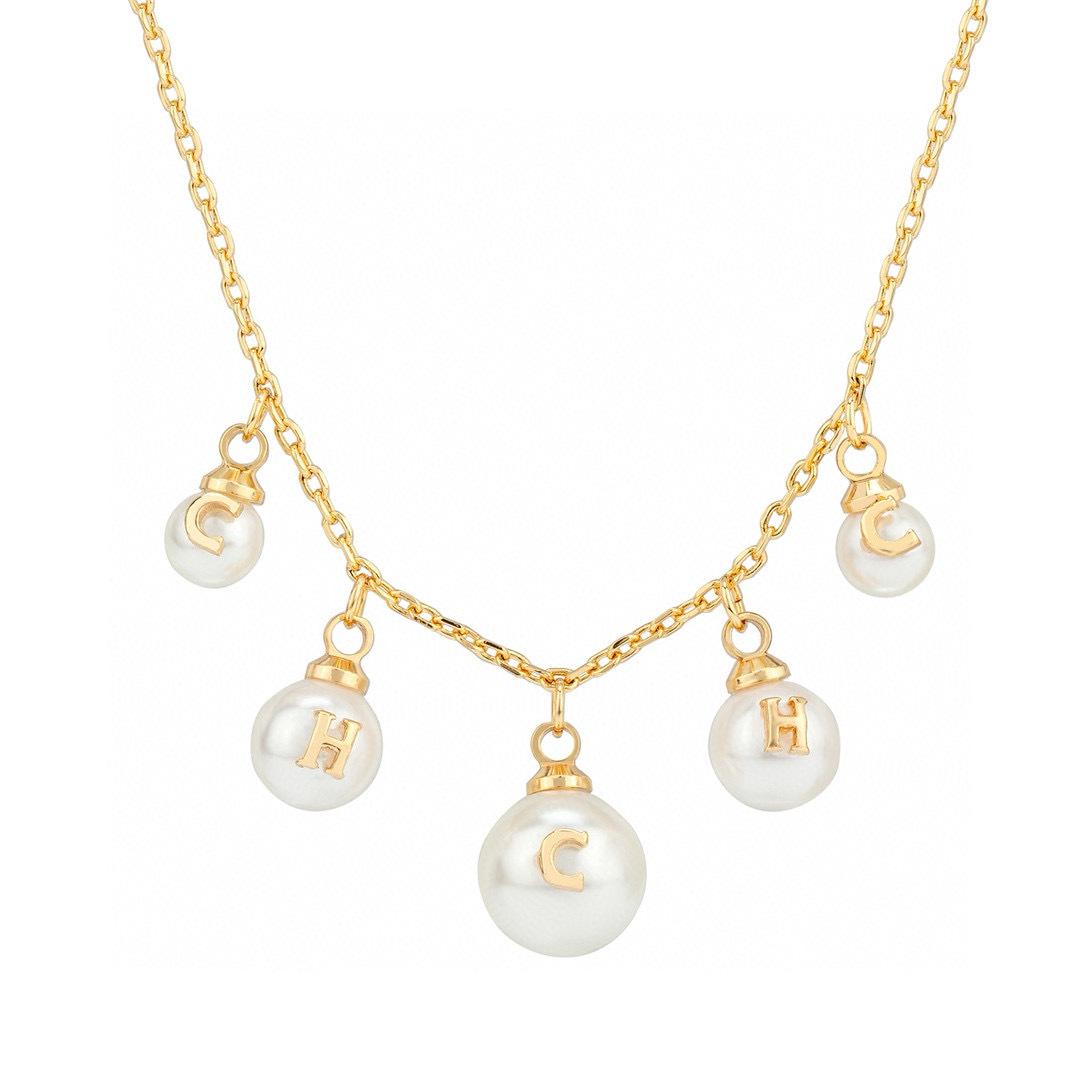 CHHC Temperament Zircon Clavicle Chain Pendant - Light Luxury Casual Necklace