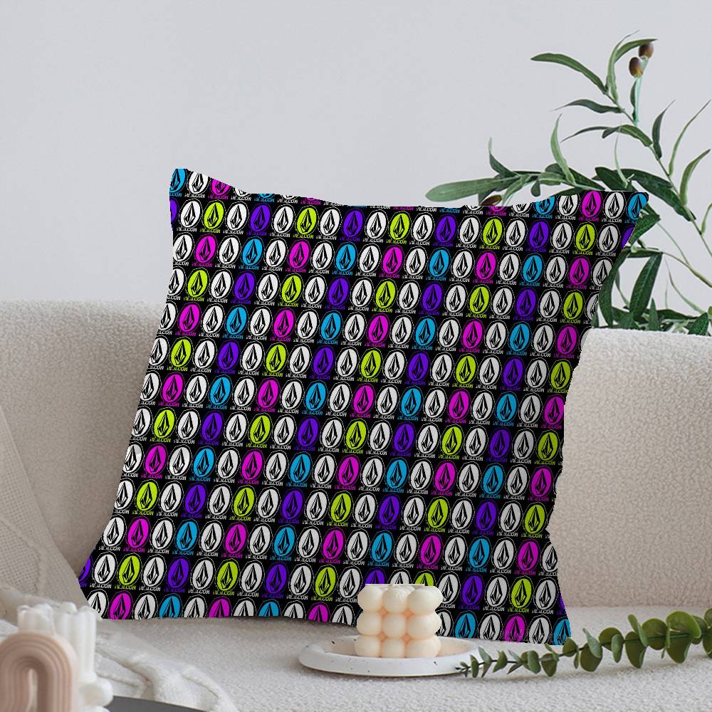 V-Volcom LOGO Personalized Pillow Cover Kids Bedroom Wild Party Decor Pillowcase kid Birthday shower Gift