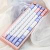 150Key Illusion Keycaps DSA Profile PBT DyeSublimation Process Double Shot Keycap for Mechanical Keyboards Switches
