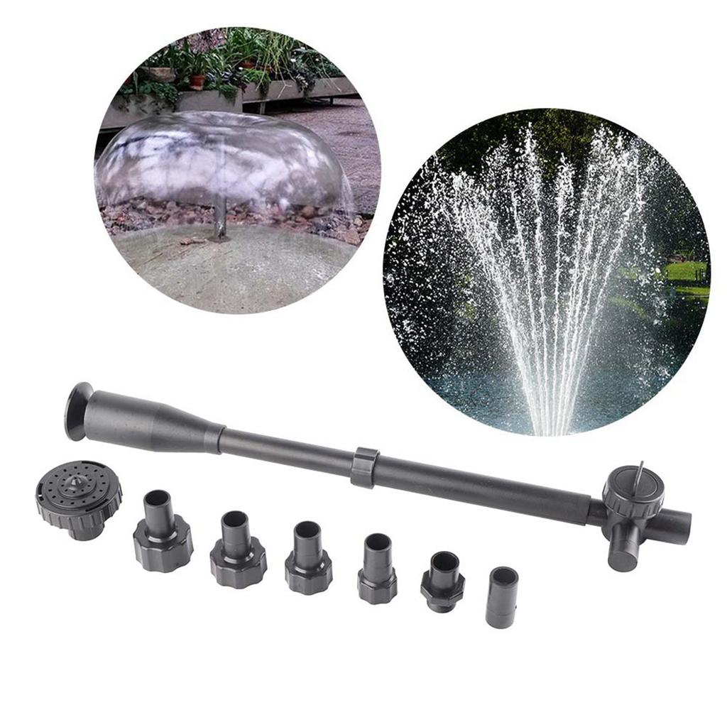 Multifunction Aquarium Fish Tanks Pond Pump Water Fountain Sprayer Nozzle Tube Kit Accessories