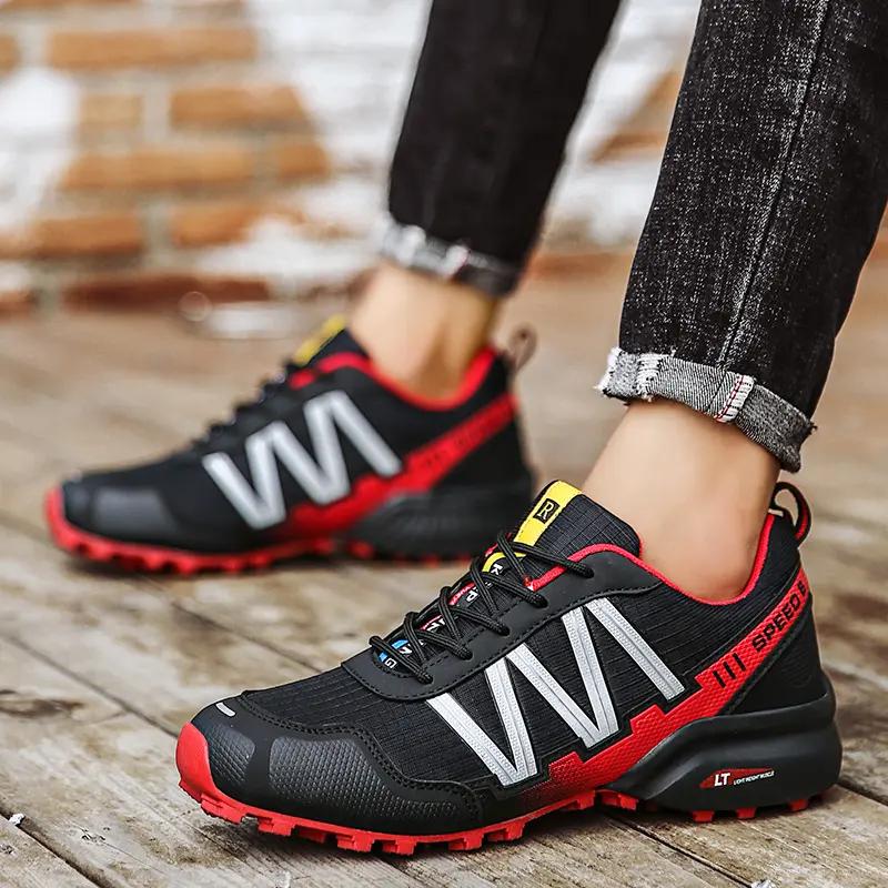 Outdoor Men's Shoes Trail Running Shoes Running Shoes Fashion Model Mountain Climbing and Hiking Activities Casual Shoes Anti-slip