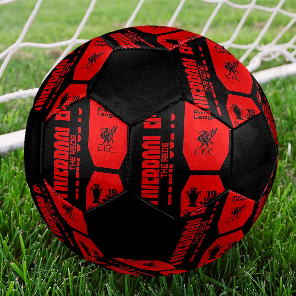 Fußball in Größe 5 mit Liverpool Football Club Thema, geeignet für Spiele drinnen und draußen, ein Geschenk für jeden geeignet.