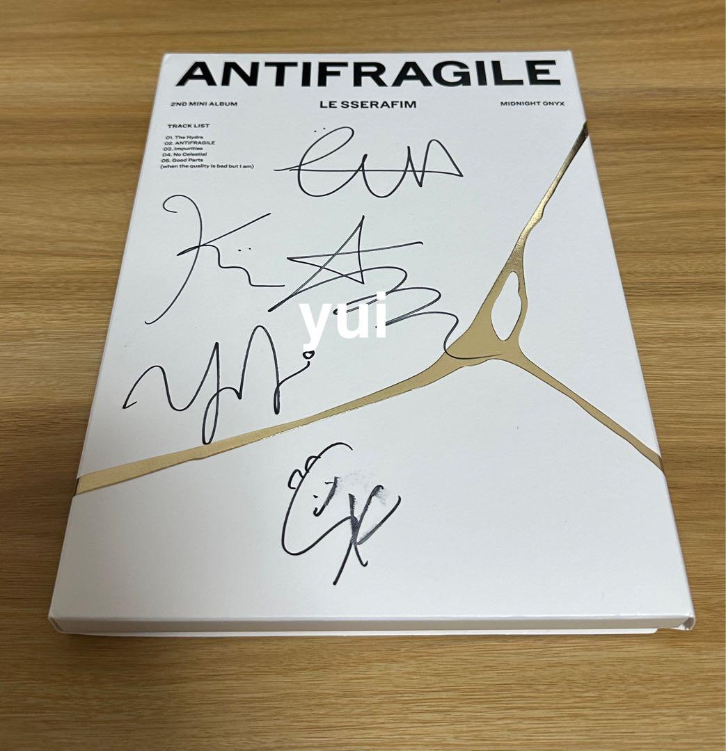 

[USED] LE SSERAFIM Le Seraphim autographed album