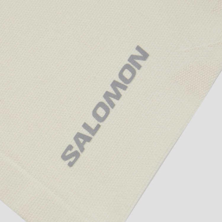 SALOMON Sense Aero Seria Alergare Fără Cusături Modă Uscare Rapidă Respirabil Mânecă Lungă Tricou Topuri Femei Gri Pământiu C22670