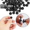 150Pcs Rubber Pin Backs Locking With Storage Case Keepers for Brooch Tie Hat Badge