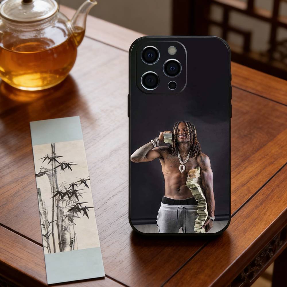 Raper K-King Von Phone Case For iPhone 17,16,15,14,13,12,11 Plus,Pro Max,XS,Soft Silicone Black Cover