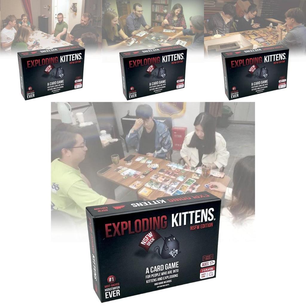 Das Widerstands-Taco-Familienspielkarten für unterhaltsame Partys mit farbenfrohem, lustigem Design