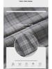 Women's American Retro Plaid High Waist Pleated Skirt - Early Autumn College Style, Anti-Exposure