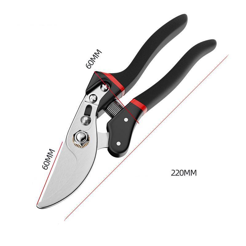 Garden Pruning Shears With Heavy Duty Blades For Fruit Tree Trimming And Garden Maintenance