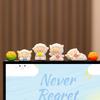 Cute Computer Display Screen Decoration New Handcrafted Desk Ornaments Mini Cartoon DollsOffice EssentialsLittle Sheep