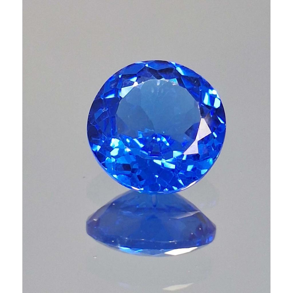 Stunning Royal Blue Sapphire Natural Round Cut 9-11 Ct Certified Loose Gemstone