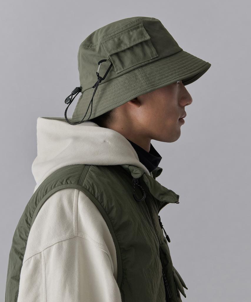 MUSINSA STANDARD [City Leisure] Cargo Bucket Hat [Khaki]