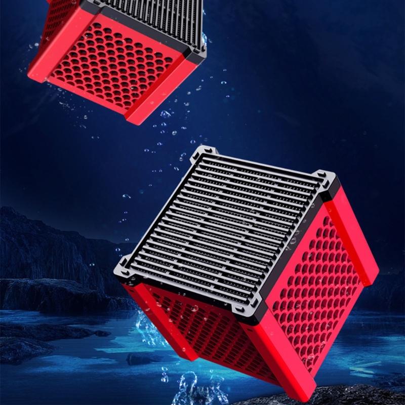 Reusable Aquariums Absorbent Carbon Cubes Odor Eliminating Filter Cubes for Aquariums Filters With Noises Reduction