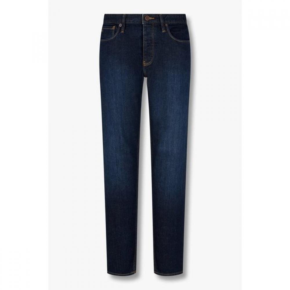 Emporio Armani 25S S Men S Low waiSt Slim Denim jeanS A515106006 30