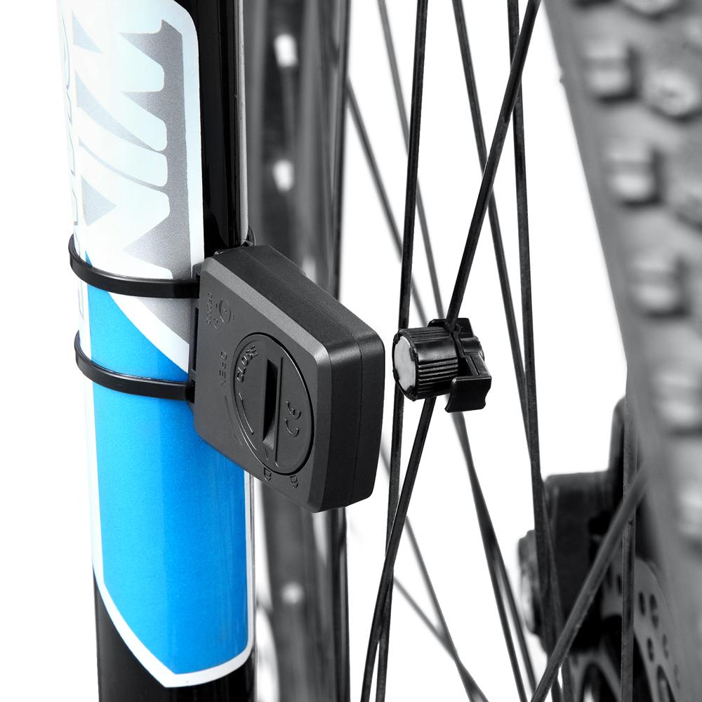 Wireless Bike Computer Bicycle Speedometer Waterproof Cycle Computer with Speed Sensor LED