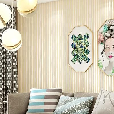 Modern Vertical Stripe Wallpaper Pink Blue Striped Living Room Decor TV Wallpapers 3d Elegant Home Decoration Wall Papers