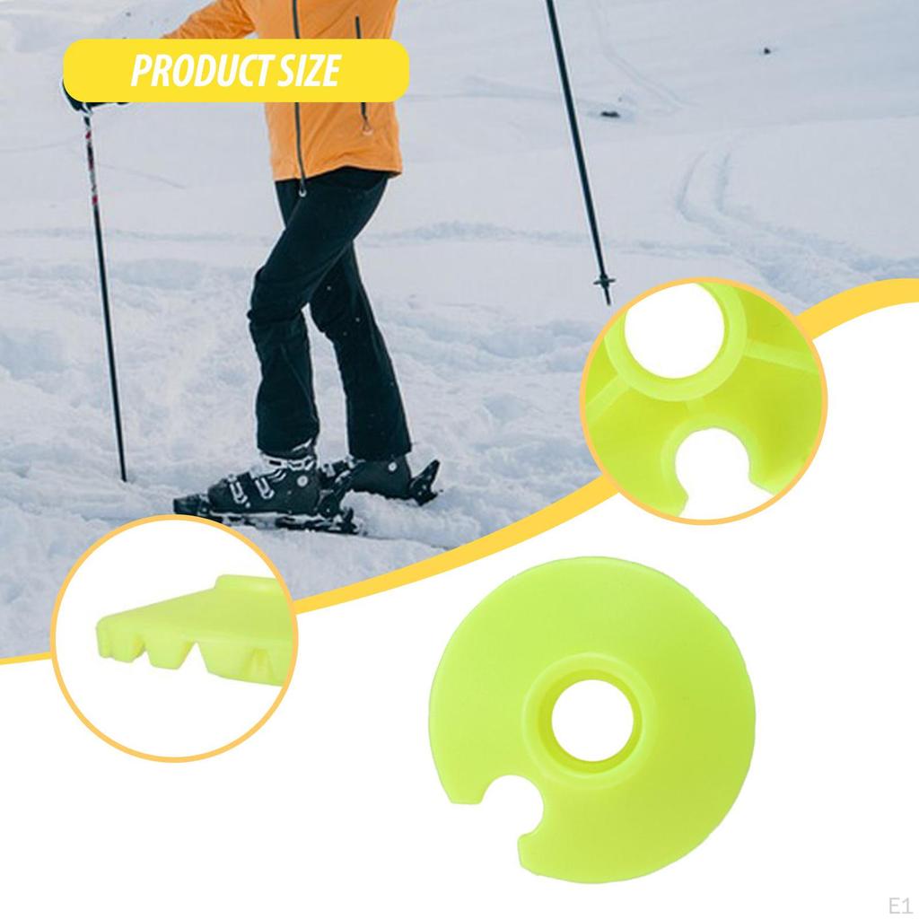 Wanderstockteller Ersatz und Schlamm Schwerlast, Rund, Skistockspitzen Zubehör für