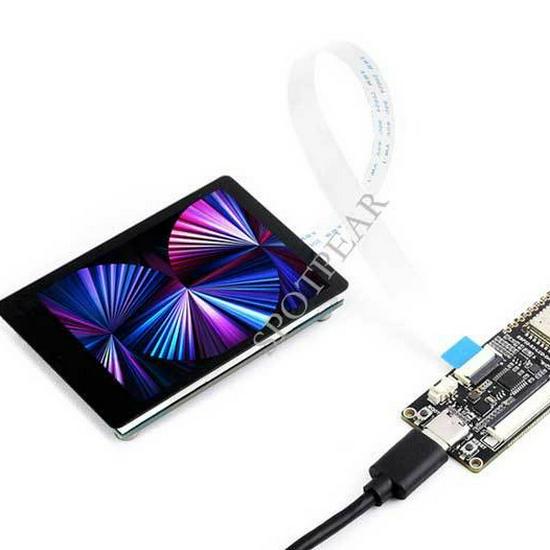 

ESP32-S3 2.8 LCD Capacitive Touch Kit, 240x320 ST7789 Display