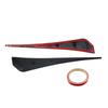 2 Pcs Universal Car Fender Side Vents ABS Spoiler Fender Decorative Stickers Car Side Fender Vent Air Wing Cover Trim Accessorie