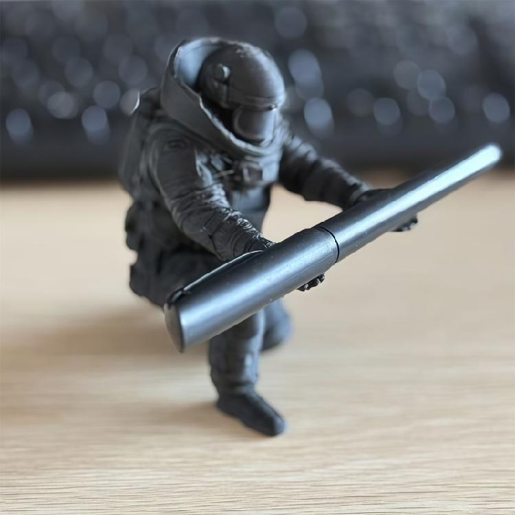 3D Printed Plastic Soldier Pen Organiser Desktop Display Stand For Holding Pens Pencils Eyeglasses Phone 5.5x8.5x9cm