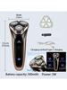 Men's Electric Shaver With LED Power Display/Washable Head/USB Fast Charging Floating Head Home Portable Travel Shaver.Battery c