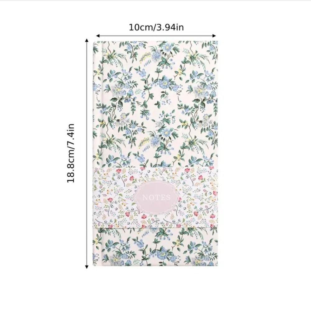 Fabric Cover A6 Cloth Notebook Compact Printed Notepad Portable Student Diary  Office