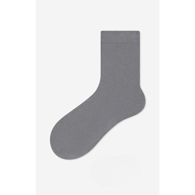 Women's Summer Cotton Socks, Mid-calf Socks, Breathable, Deodorizing, Sweat-absorbing Postpartum Socks, Anti-pilling
