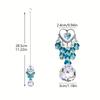 1pc Satellite Diamond Crystal Sun Catcher Prism Ball Pendant Car Hanging Home Decor Pendants