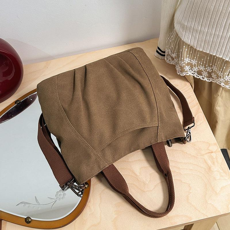 Vintage Shoulder Bag Women's Canvas Tote Bag