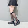 [EVOL] T-Strap Square Platform Sandals