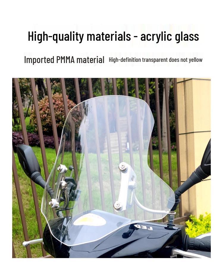 Haojue AFR125 & Suzuki UY125 Motorcycle Front Windshield