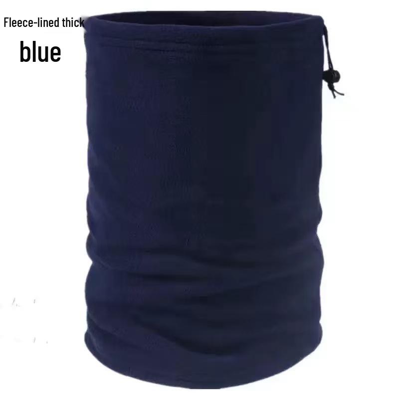 Men's Windproof Winter Cycling & Skiing Fleece Neck Gaiter Hat - Warm Cold Weather Face & Neck Protector