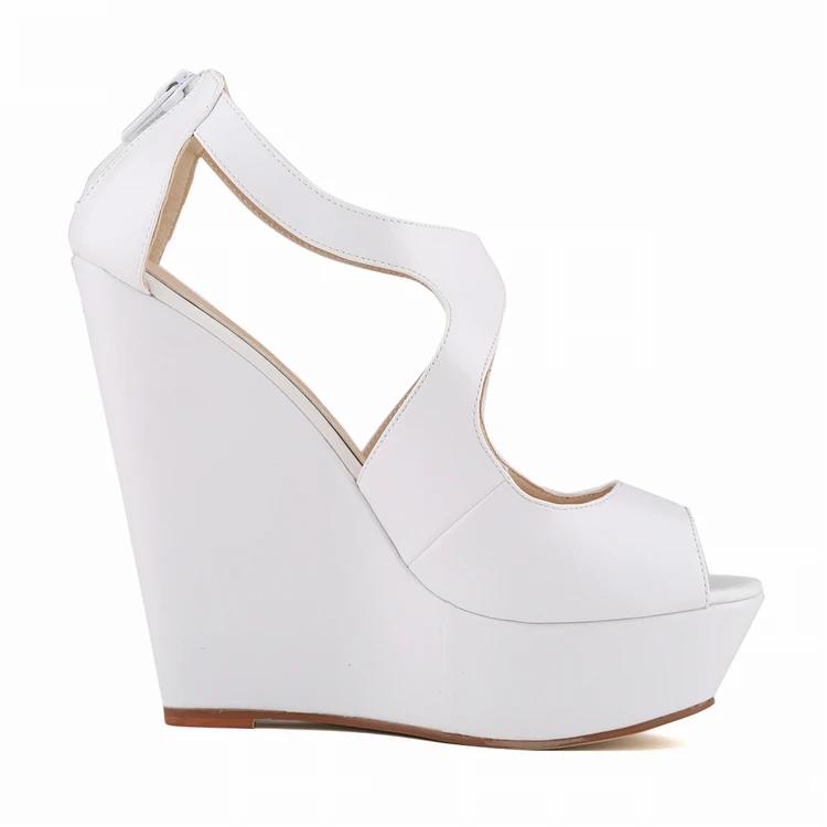 Divatos ékes szandálok Női nyári hétköznapi nyitott orrú platform magas sarkú gladiátor papucs Női parti ruhacipők Nagy méret