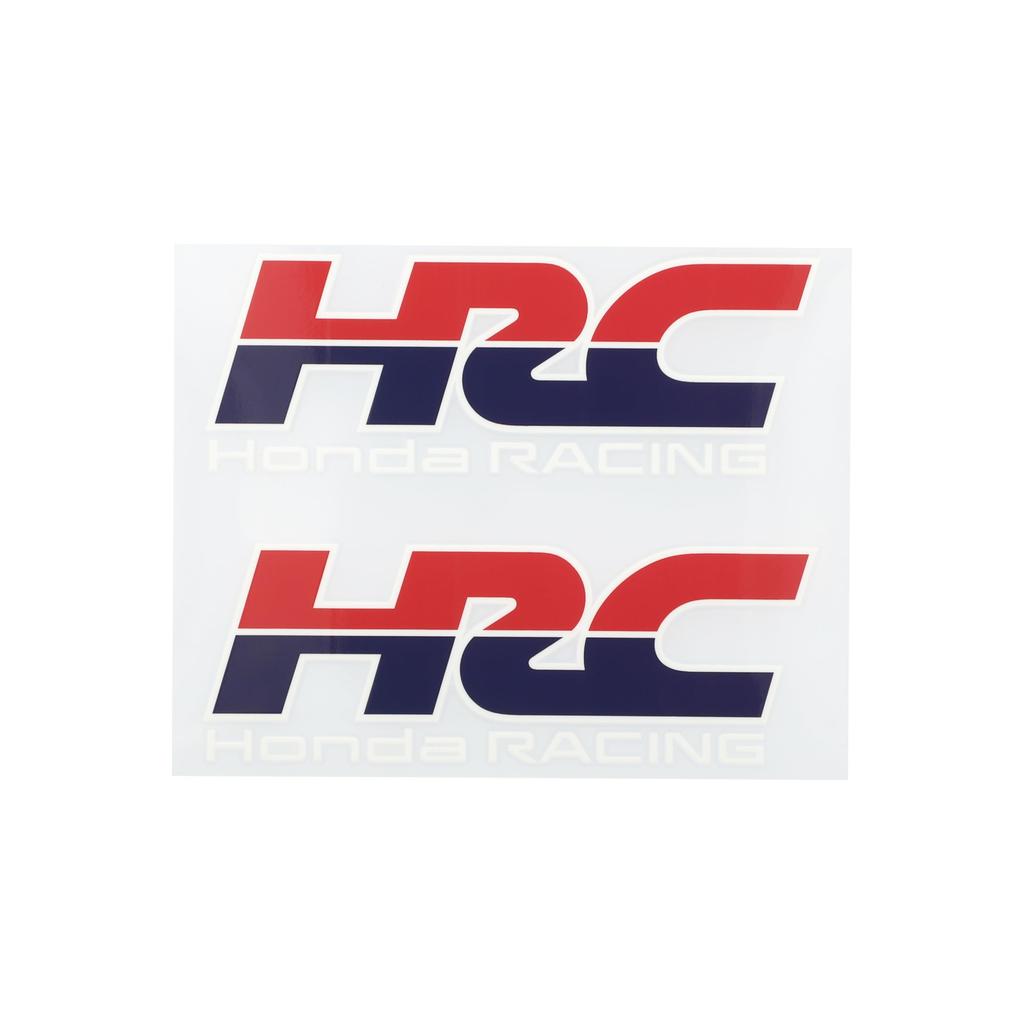 HRC (Honda Racing) Official Sticker Weatherproof Transfer Trico Color (White