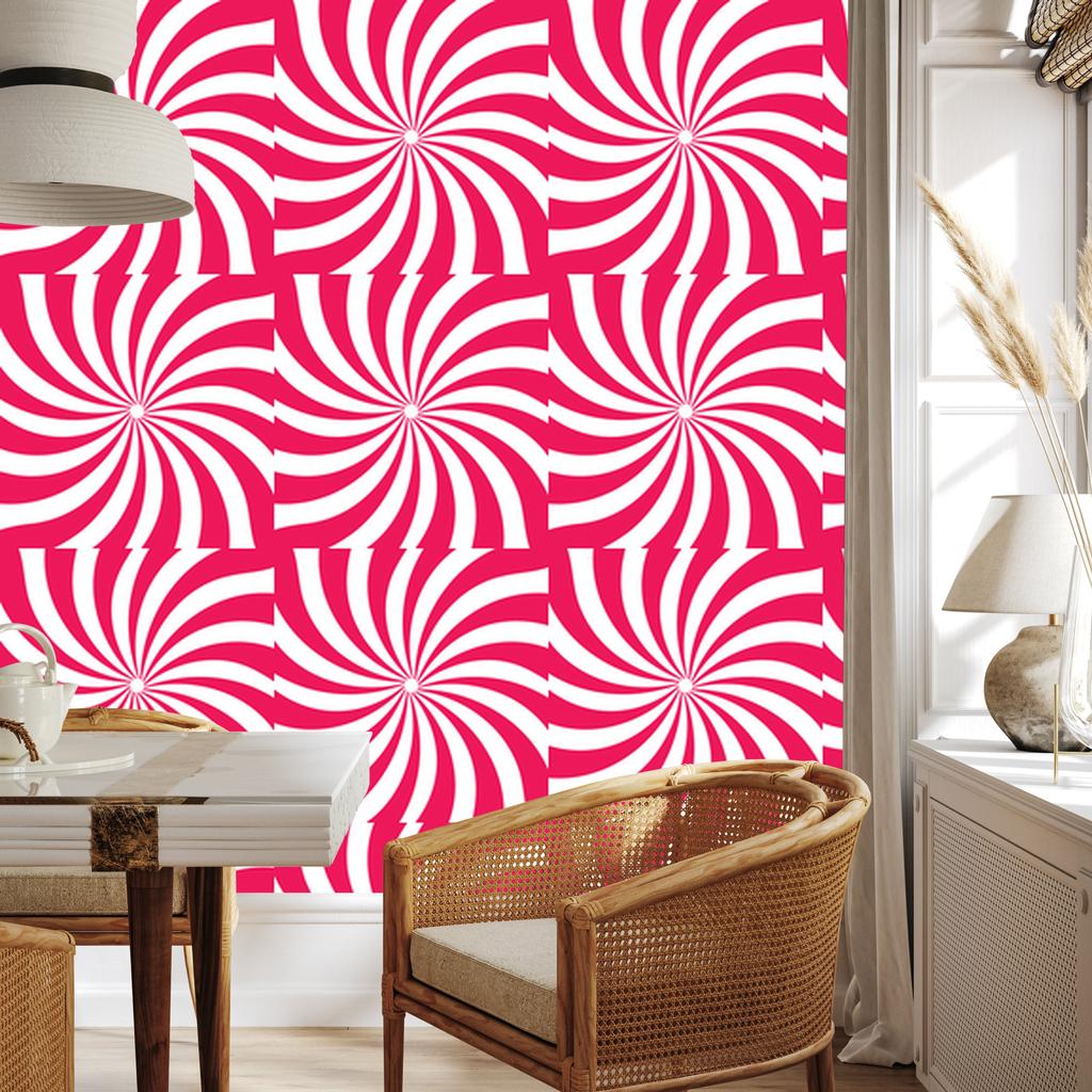 Hippie Rose Background Wallpaper for Living Room and Bedroom 50x1000