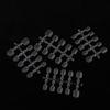 100Pcs Kids False Nails Press On Nails Coffin Artificial Nails Clear Fake Nail Tips For Extension Manicure Tool