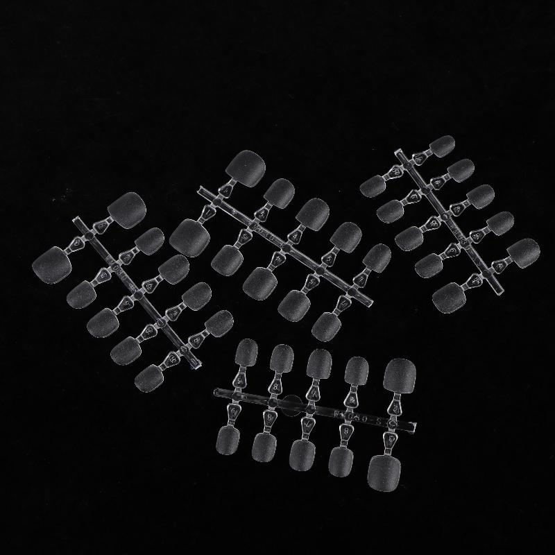 100Pcs Kids False Nails Press On Nails Coffin Artificial Nails Clear Fake Nail Tips For Extension Manicure Tool