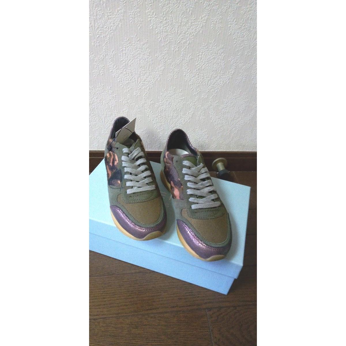 Used Brand new with tags PHILIPPE MODEL PARIS natural leather 36(23)