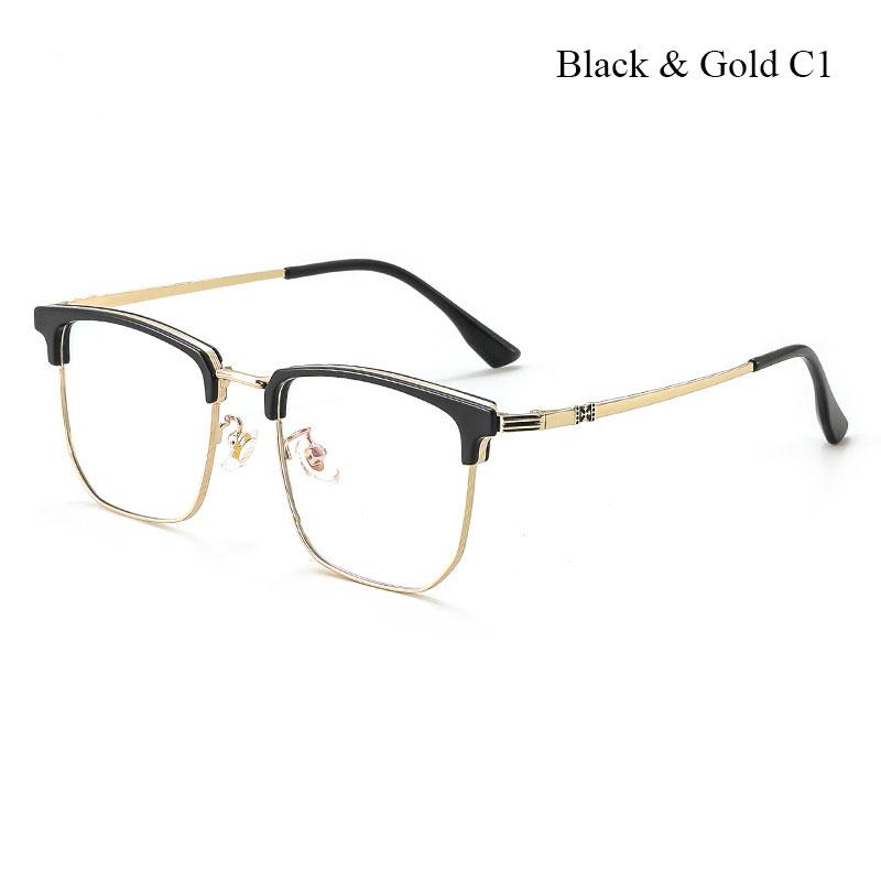 Anti Blue Rays Vision Glasses For Men -2.50 -4.00