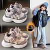 2025 Winter Kids' Velvet Running Shoes - Korean Style for Girls